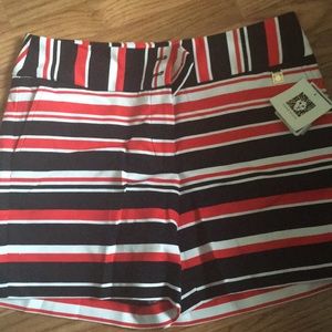 Anne Klein shorts (black, white,red)